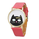 Women's watch Fashion Cute Cat wristwatches For Women  2017 clock Female relogio feminino women quartz-watch reloj mujer #522 - Mint Accessories