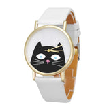 Women's watch Fashion Cute Cat wristwatches For Women  2017 clock Female relogio feminino women quartz-watch reloj mujer #522 - Mint Accessories