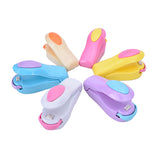 6 Color Portable Mini Sealing Household Machine Heat Sealer Capper Food Saver For Plastic Bags Package Mini Gadgets - Mint Accessories