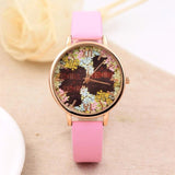 Elegant Quartz Watch Women Girls Fashion Casual Quartz-Watch PU Leather Watch Clock Woman Relojes Mujer Montre Femme 2017 #824 - Mint Accessories