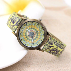 2017 New Arrival Womens Watches Retro Faux Leather Band Analog Quartz Wrist Watch Clock Woman relojes mujer Montre Femme #905 - Mint Accessories