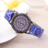 2017 New Arrival Womens Watches Retro Faux Leather Band Analog Quartz Wrist Watch Clock Woman relojes mujer Montre Femme #905 - Mint Accessories