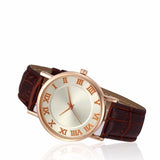 Quartz Simple Desgin Leather Band Analog  Women Wrist Watch - Mint Accessories