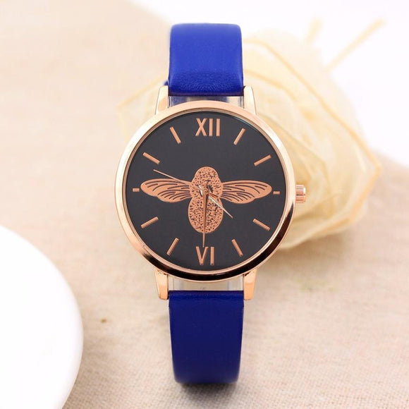 Women Watches Quartz Bracelet Ladies Watch Elegant Round Dial Faux Strap Relogio Feminino Women's Clock Female reloj mujer #824 - Mint Accessories