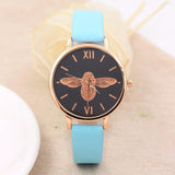 Women Watches Quartz Bracelet Ladies Watch Elegant Round Dial Faux Strap Relogio Feminino Women's Clock Female reloj mujer #824 - Mint Accessories