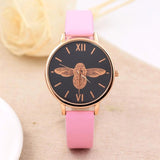 Women Watches Quartz Bracelet Ladies Watch Elegant Round Dial Faux Strap Relogio Feminino Women's Clock Female reloj mujer #824 - Mint Accessories